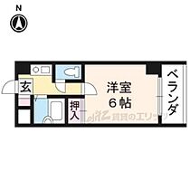 京都府京都市右京区西院矢掛町（賃貸マンション1K・4階・18.30㎡） その2