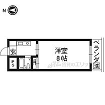 ピアフォー 205 ｜ 京都府京都市右京区西院北矢掛町（賃貸マンション1K・2階・20.23㎡） その2