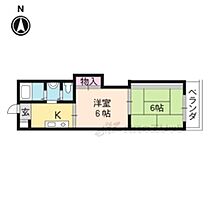 澤屋ビル 101 ｜ 京都府京都市東山区本町通七条下ル本町6丁目（賃貸マンション2K・1階・35.44㎡） その2