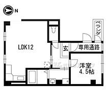 銀閣寺道マンション 3F ｜ 京都府京都市左京区浄土寺西田町（賃貸マンション1LDK・3階・41.00㎡） その2