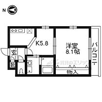 京都府京都市中京区西ノ京池ノ内町（賃貸マンション1K・1階・33.97㎡） その2