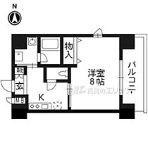 京都府京都市下京区室町通高辻上る山王町（賃貸マンション1K・7階・28.20㎡） その2