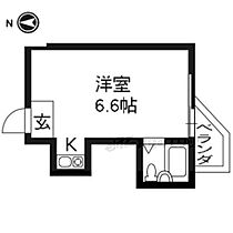 京都府京都市下京区黒門通綾小路下る塩屋町（賃貸マンション1K・2階・14.02㎡） その2