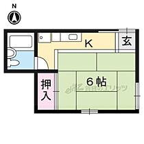 京都府京都市左京区岡崎天王町（賃貸アパート1R・2階・18.00㎡） その2