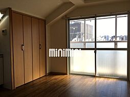 ハイツ栄 4階ワンルームのリビング/ダイニング