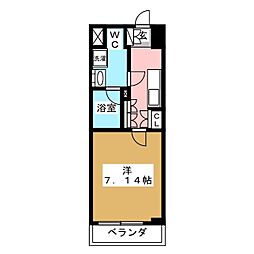間取図画像 1K