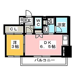 間取図画像 1DK