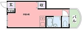 兵庫県西宮市里中町1丁目2-8（賃貸マンション1R・3階・17.98㎡） その2