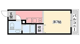 兵庫県西宮市笠屋町（賃貸マンション1K・2階・24.90㎡） その2