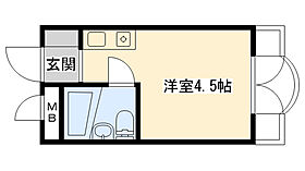 兵庫県西宮市里中町1丁目（賃貸マンション1R・1階・12.12㎡） その2