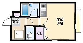 兵庫県西宮市東鳴尾町1丁目1-7（賃貸マンション1R・3階・22.00㎡） その2