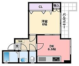 サントエイビス  ｜ 兵庫県西宮市今津曙町13-13（賃貸マンション1DK・3階・31.00㎡） その2