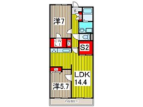 ルクレ川口イースト 902 ｜ 埼玉県川口市青木３丁目（賃貸マンション2LDK・9階・64.54㎡） その2