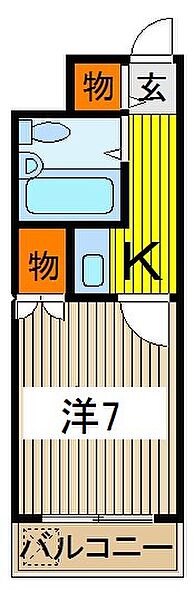 マ・シャンブル川口 101｜埼玉県川口市川口６丁目(賃貸マンション1K・1階・19.52㎡)の写真 その2