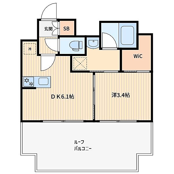 GENOVIA川口元郷 805｜埼玉県川口市元郷２丁目(賃貸マンション1DK・8階・27.60㎡)の写真 その2