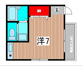 SUIKOU 202 ｜ 埼玉県川口市南鳩ヶ谷７丁目（賃貸マンション1R・2階・19.71㎡） その2