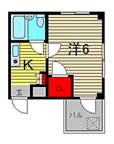 ひまわり館 307 ｜ 埼玉県川口市芝新町（賃貸マンション1K・3階・19.74㎡） その2