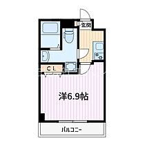 アルファコート蕨7 608 ｜ 埼玉県川口市芝新町（賃貸マンション1K・6階・21.26㎡） その2