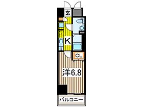 アルファコート西川口22 602 ｜ 埼玉県川口市西青木１丁目（賃貸マンション1K・6階・22.50㎡） その2