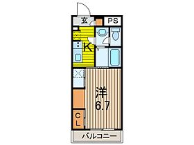 リブリ・並木 107 ｜ 埼玉県川口市並木１丁目（賃貸マンション1K・1階・23.18㎡） その2