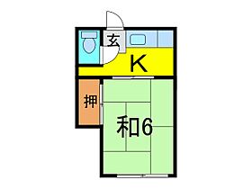 第2中島荘 101 ｜ 埼玉県川口市並木４丁目（賃貸アパート1K・1階・17.01㎡） その2