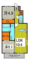 セピアパレス B103 ｜ 埼玉県川口市大字石神（賃貸アパート2LDK・1階・51.10㎡） その2