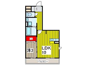 コンフォール 101 ｜ 埼玉県戸田市喜沢１丁目（賃貸アパート1LDK・1階・34.92㎡） その2