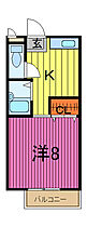 セトルコーエー 105 ｜ 埼玉県川口市仲町（賃貸アパート1K・1階・27.08㎡） その2