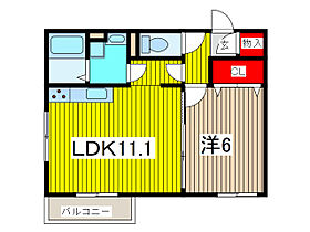 メゾン　ド　ソレイユ　E 201 ｜ 埼玉県蕨市中央３丁目（賃貸アパート1LDK・2階・39.96㎡） その2