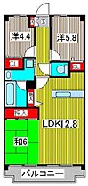 埼玉県蕨市中央３丁目（賃貸マンション3LDK・2階・65.10㎡） その2