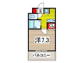 BPRレジデンス川口 1201 ｜ 埼玉県川口市栄町３丁目（賃貸マンション1K・12階・21.96㎡） その2