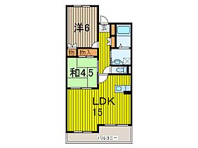 リヴィエール　I 402 ｜ 埼玉県川口市原町（賃貸マンション2LDK・4階・57.46㎡） その2