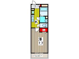 リブリ・in川口 107 ｜ 埼玉県川口市原町（賃貸マンション1K・1階・24.84㎡） その2