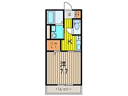 間取図画像 1K