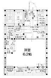 川口市芝4丁目アパート 1Kの間取図画像