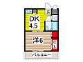 志陽ハイツK&I3階6.6万円