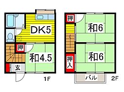 メゾンフレール 3DKの間取図画像