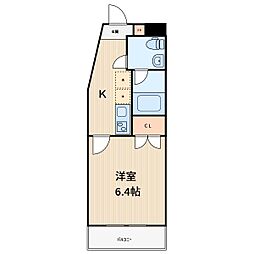 SHOKENResidence西川口 1Kの間取図画像