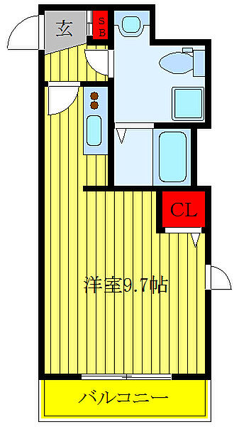 ステージファースト西川口 ｜埼玉県川口市並木3丁目(賃貸マンション1K・3階・26.56㎡)の写真 その2