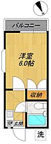 第5メゾン萩原 206 ｜ 千葉県市川市田尻4丁目1-10（賃貸アパート1K・2階・16.52㎡） その2