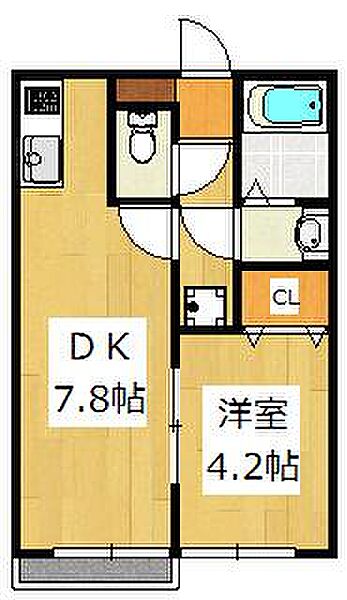 ヴェスタ市川Ａ 103｜千葉県市川市本北方2丁目(賃貸アパート1DK・1階・28.98㎡)の写真 その2