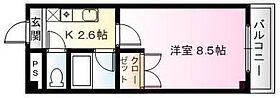 キャンパスヴィレッジ 111 ｜ 滋賀県彦根市平田町（賃貸マンション1K・1階・24.30㎡） その2