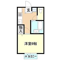 コーポＵ 202 ｜ 茨城県土浦市西真鍋町（賃貸アパート1K・2階・19.87㎡） その2