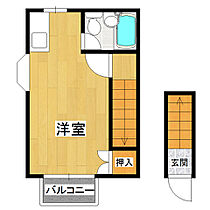 アヴァンメゾン中高津 2-L ｜ 茨城県土浦市中高津2丁目（賃貸アパート1R・2階・18.21㎡） その2