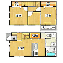 スカイハウス真鍋 002 ｜ 茨城県土浦市真鍋3丁目（賃貸一戸建3LDK・--・66.03㎡） その2