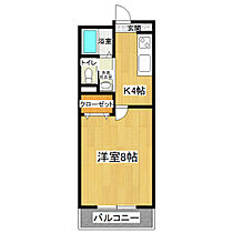 ドミールときわ 202 ｜ 茨城県かすみがうら市稲吉南3丁目（賃貸アパート1K・2階・29.53㎡） その2