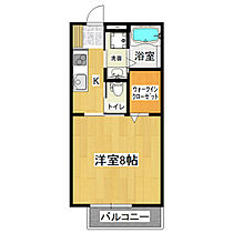 ホワイトコート並木 B102 ｜ 茨城県土浦市並木1丁目（賃貸アパート1K・1階・26.20㎡） その2