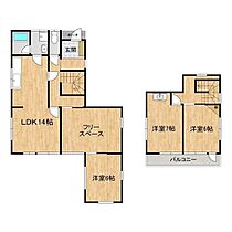 東成井秋田住宅  ｜ 茨城県石岡市東成井（賃貸一戸建4LDK・--・83.62㎡） その2