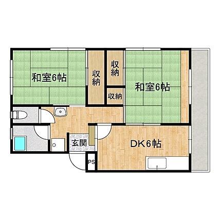 小川寮_間取り_0