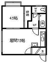 東聖コーポ 201 ｜ 北海道旭川市永山一条23丁目（賃貸アパート1DK・2階・31.59㎡） その2